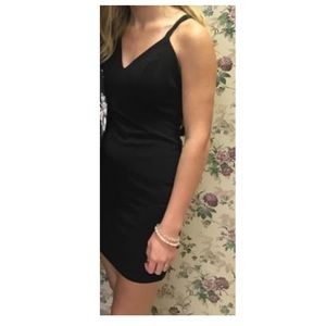 Solemio small boutique little black dress